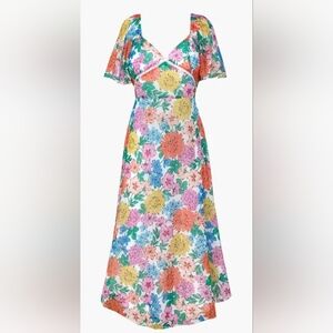 Adelyn Rae Gardencore Fairycore Whimsical Romantic Feminine Dress M